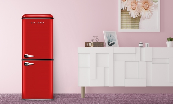 格蘭仕復古<a href=http://m.yinshitimesdesign.com/zixun/bingxiang/ target=_blank class=infotextkey>冰箱</a>配圖