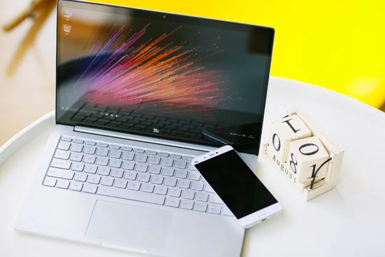 小米筆記本Air，圖源小米手機微博